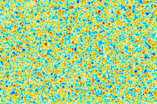 Cosmic Microwave Background Colour Representation